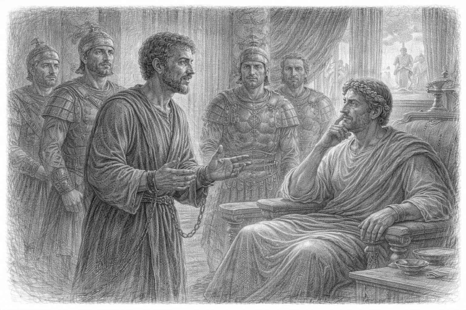 Grace in the Palace – Philippians 4:20–23