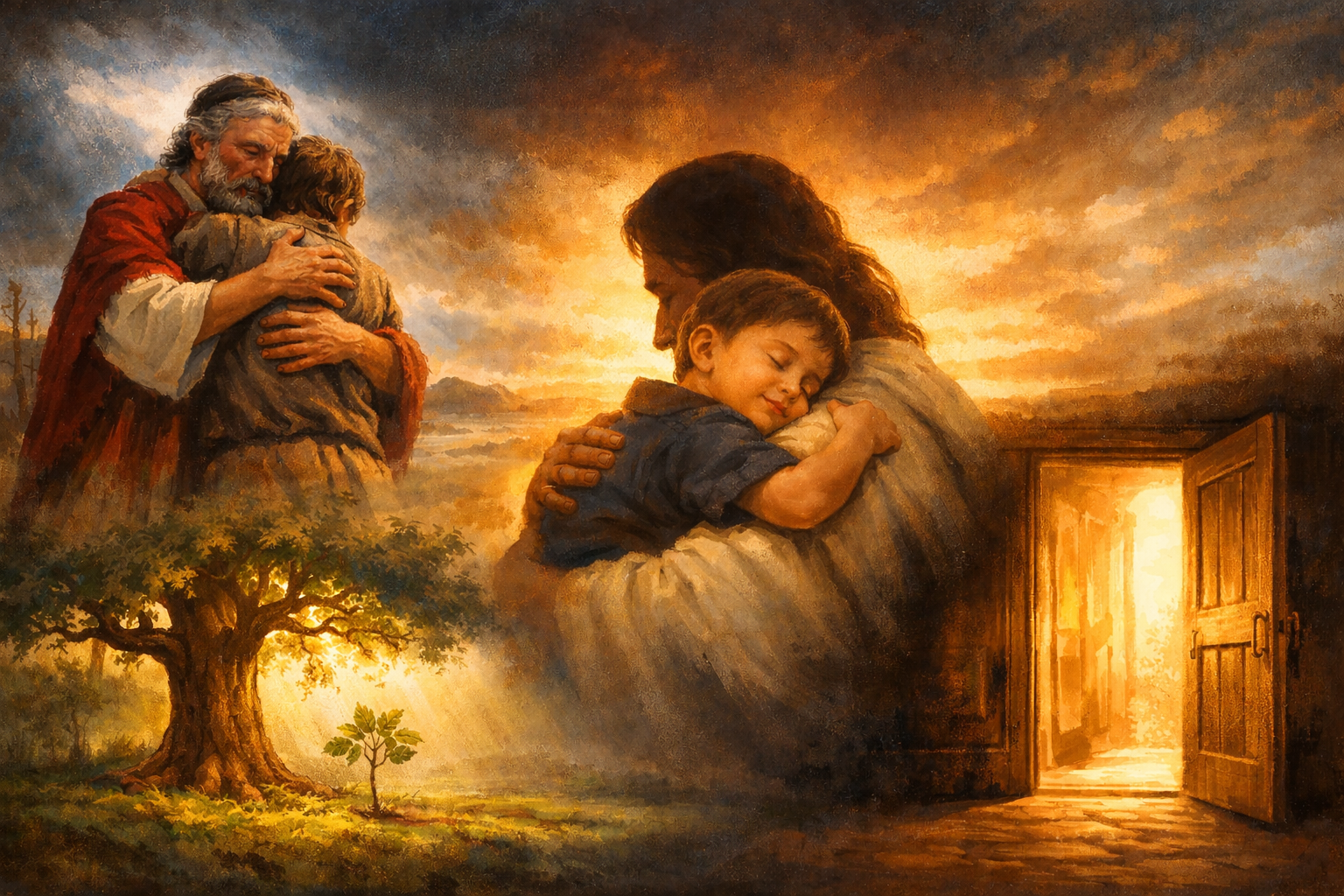 In the Embrace of the Beloved
