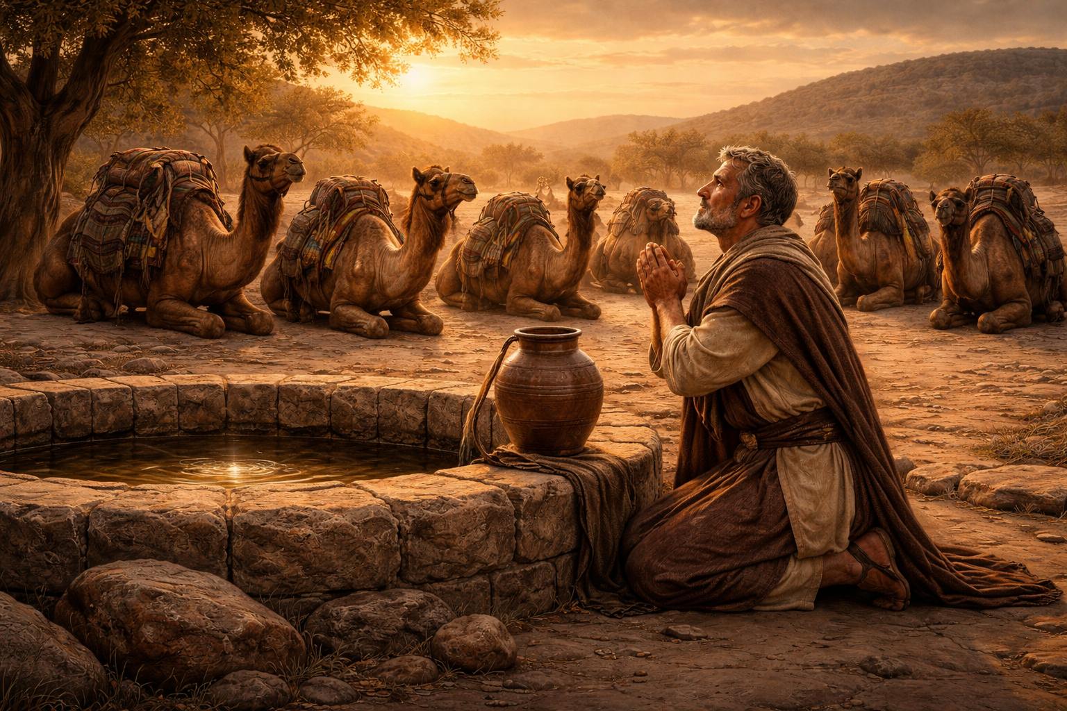 Grace Finds Her at the Well – Genesis 24:10-14