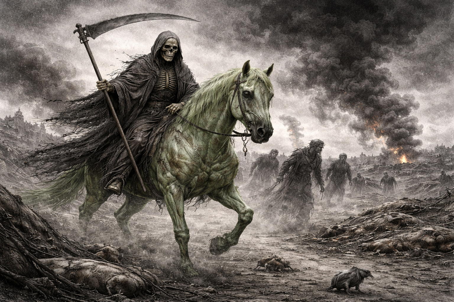 When Sickness Rides Out – Revelation 6:7-8