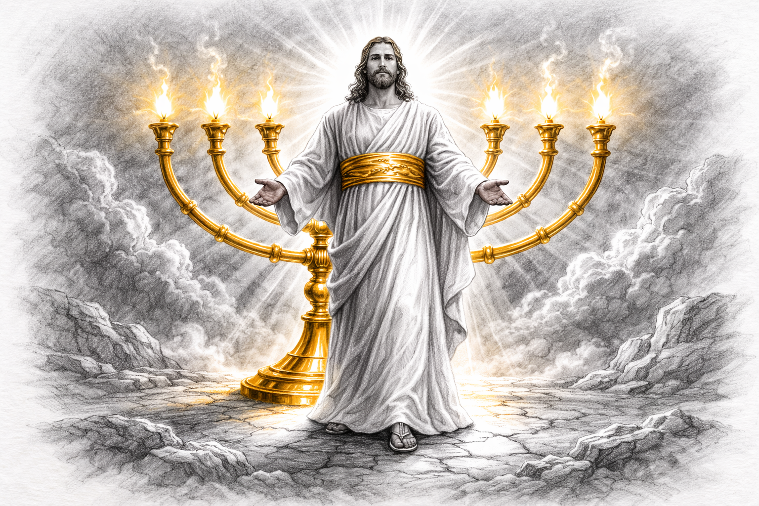 Covered and Calm – Revelation 1:13