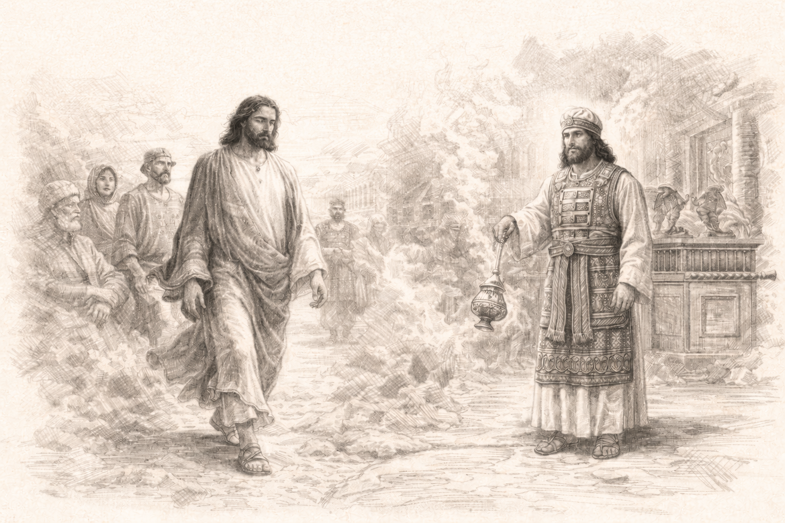 Through a Man Like Us — Hebrews 5:1