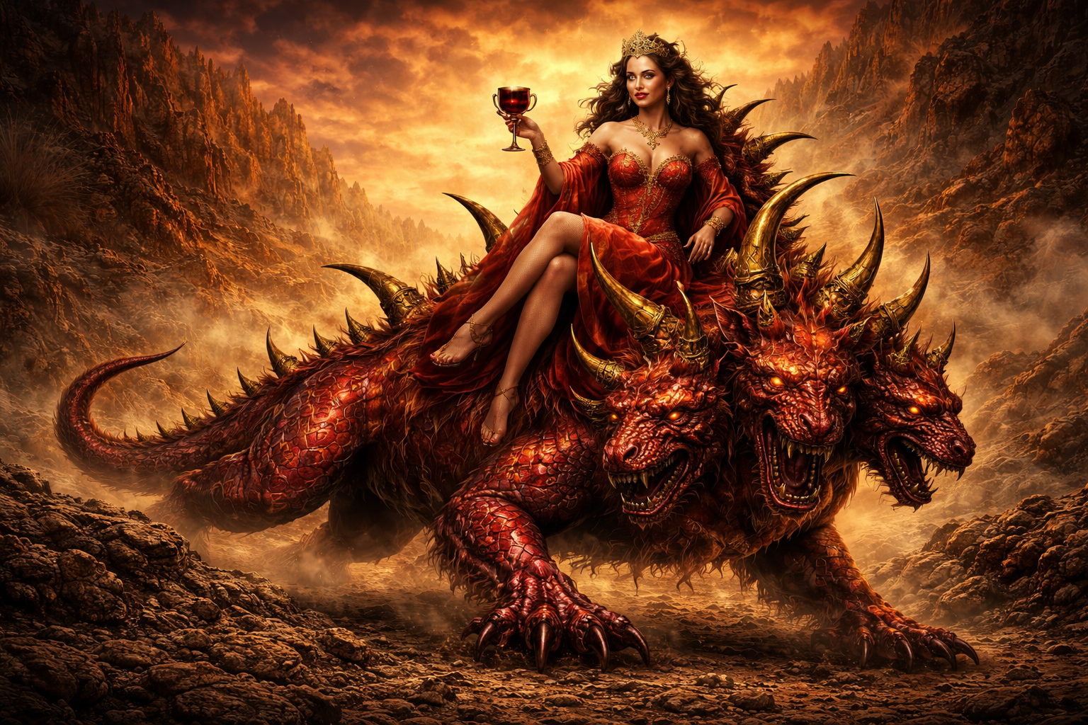 Riding the Beast – Revelation 17:3