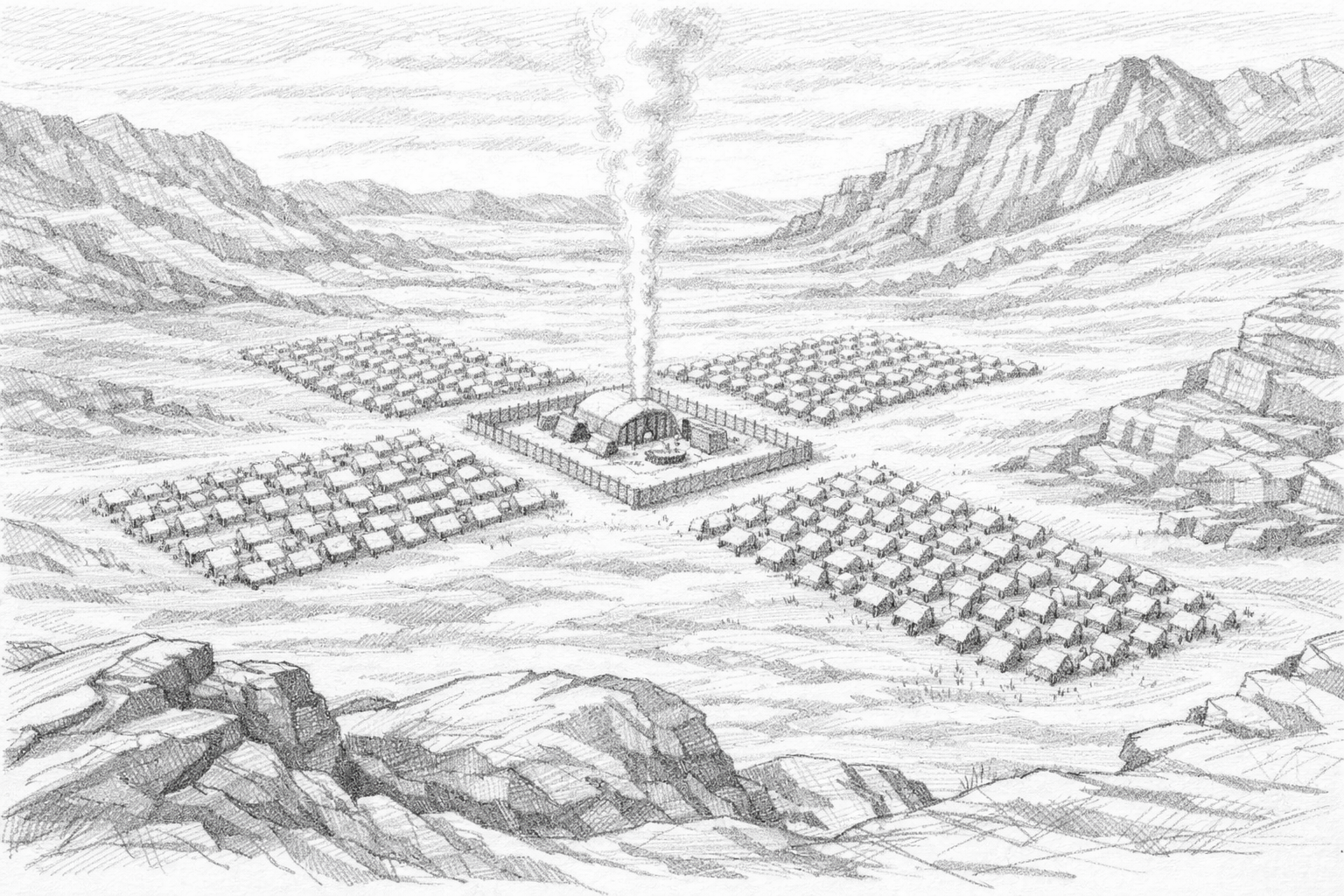 The Cross in the Camp – Revelation 4:7