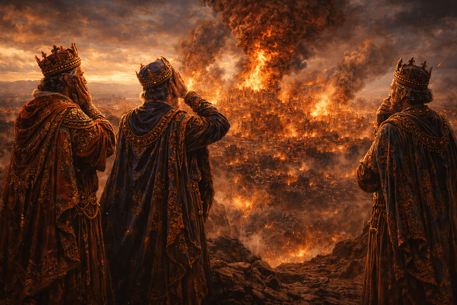 Watching from a Distance – Revelation 18:9-10