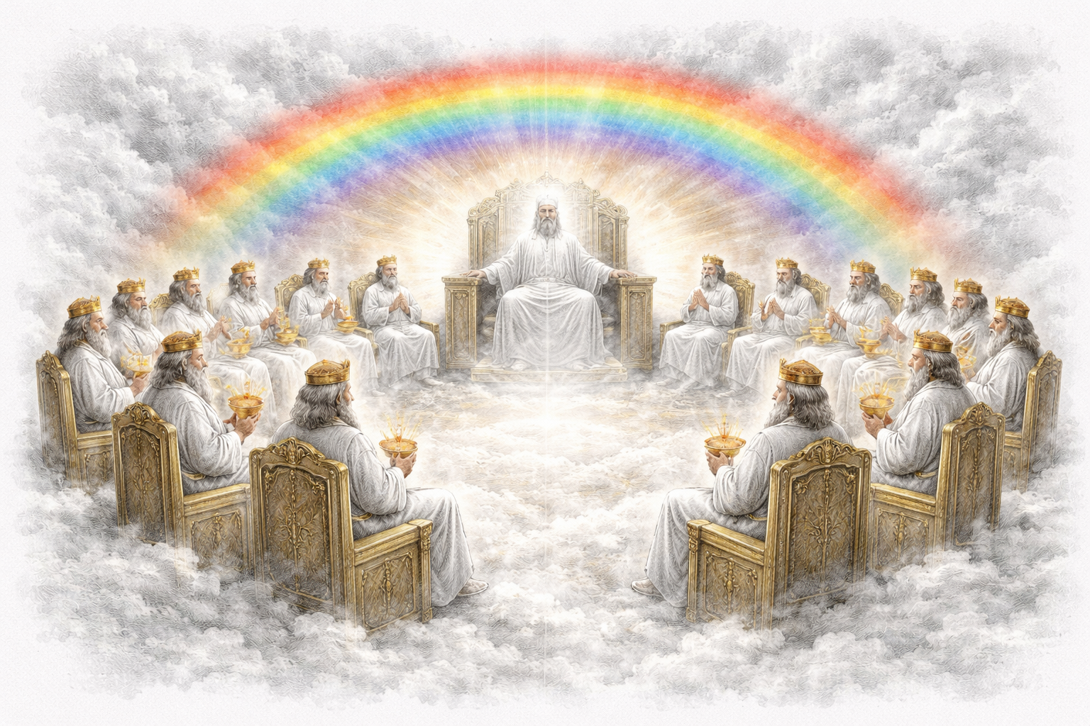 Seated Near the Throne – Revelation 4:4