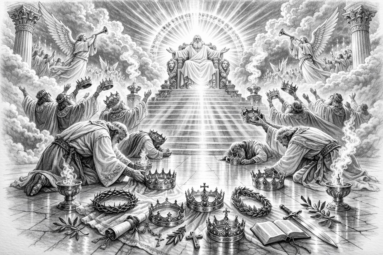 Crowns at His Feet – Revelation 4:9-10