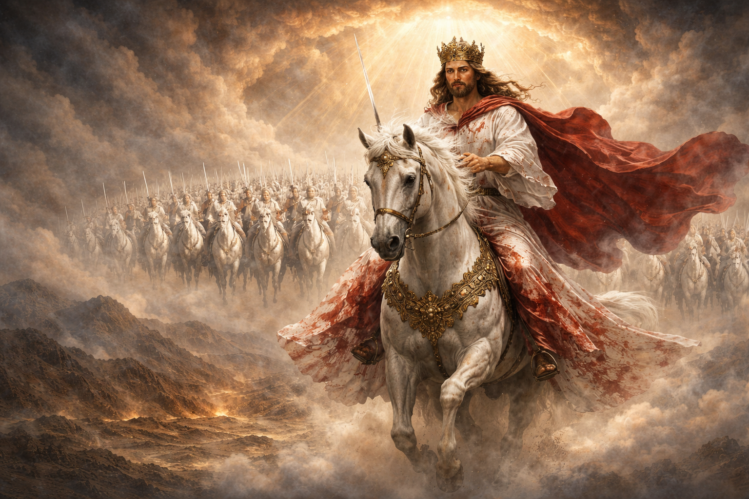 The Blood on His Robe – Revelation 19:13-14