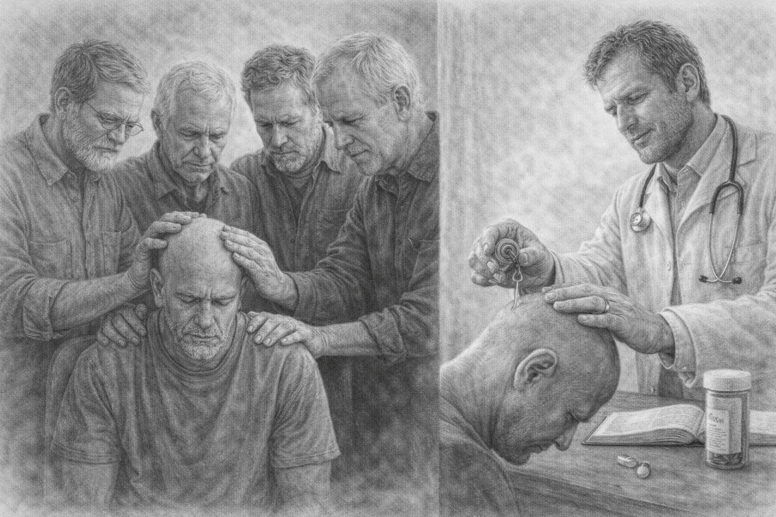 Two Streams, One Healer – James 5:14