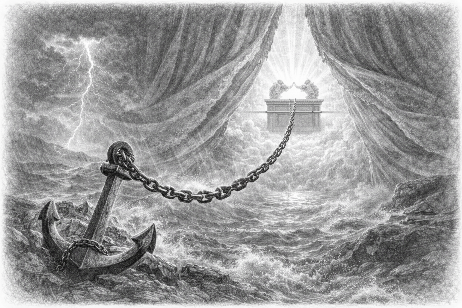 Anchored Beyond the Veil — Hebrews 6:19