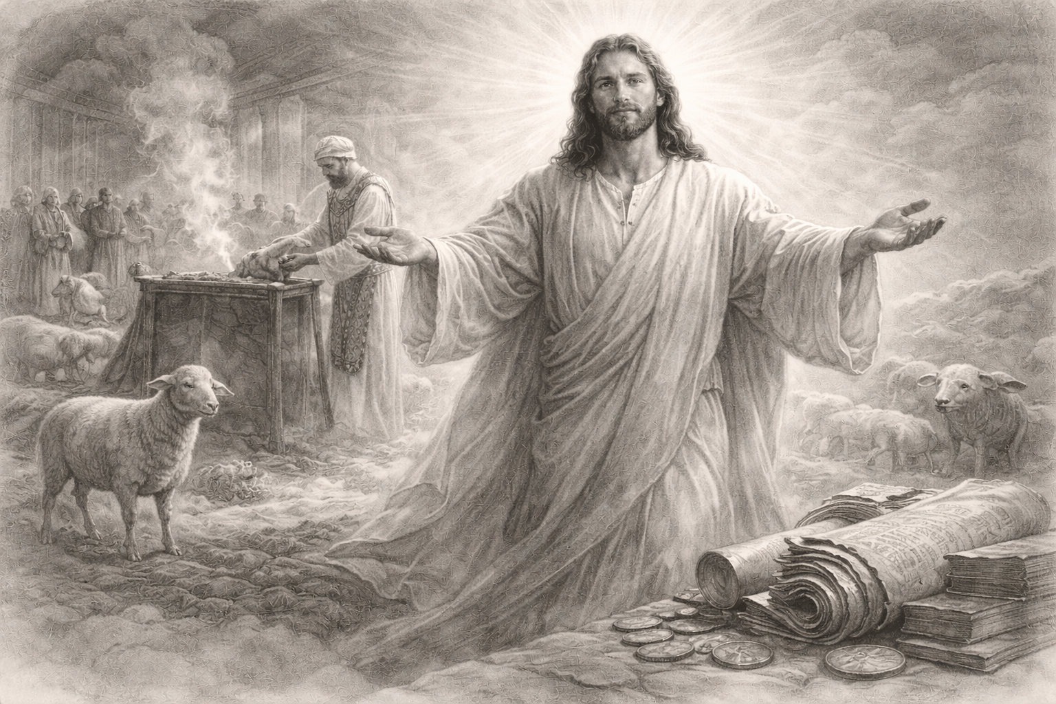 The One Sacrifice — Hebrews 10:7–8