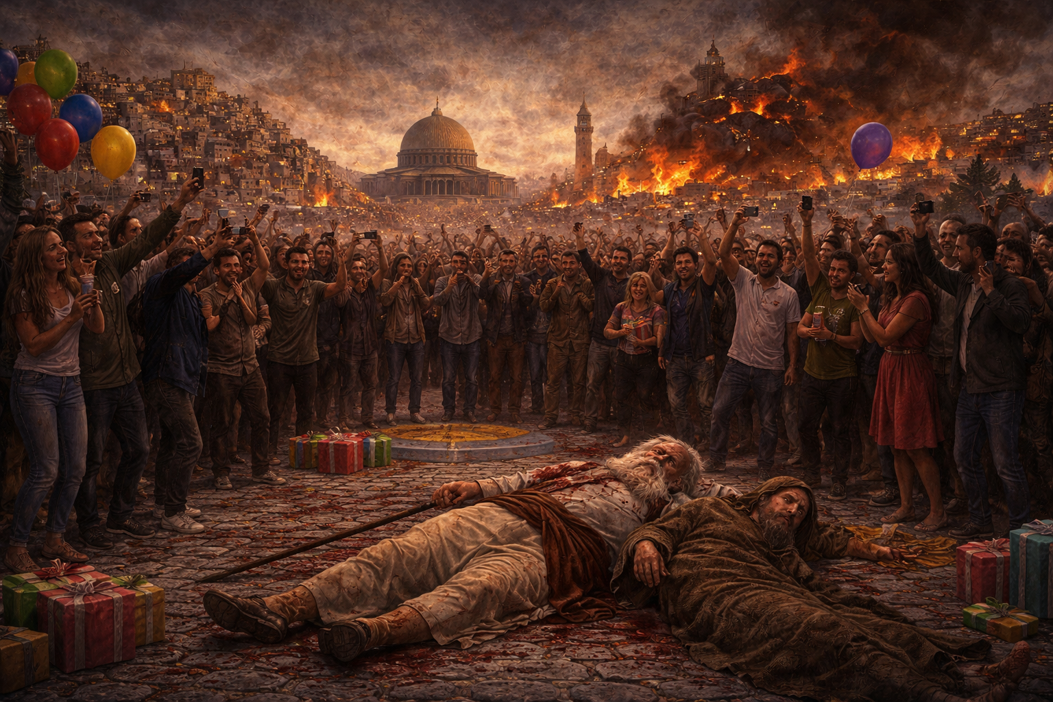 The World Throws a Party – Revelation 11:9-10