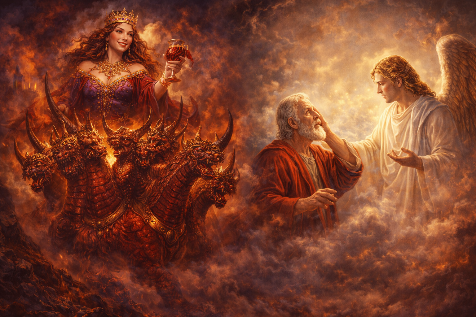 Stunned by the Woman, Taught by the Angel – Revelation 17:6-7