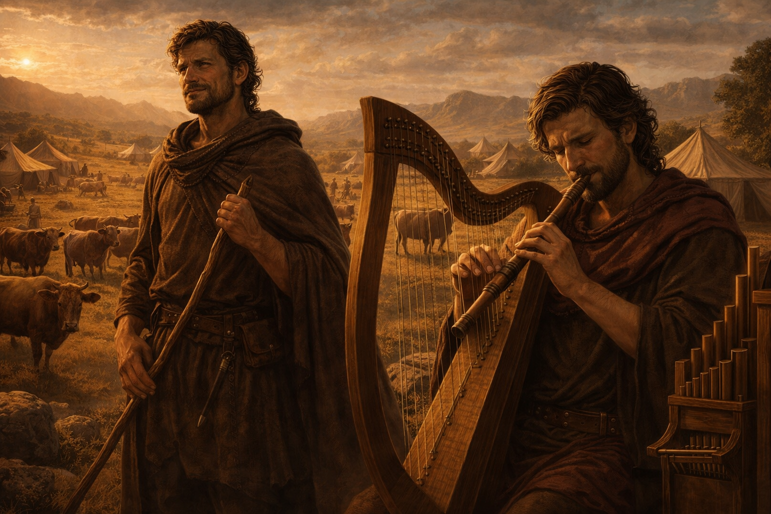 Tents, Cattle, Harps, and Organs – Genesis 4:20-21