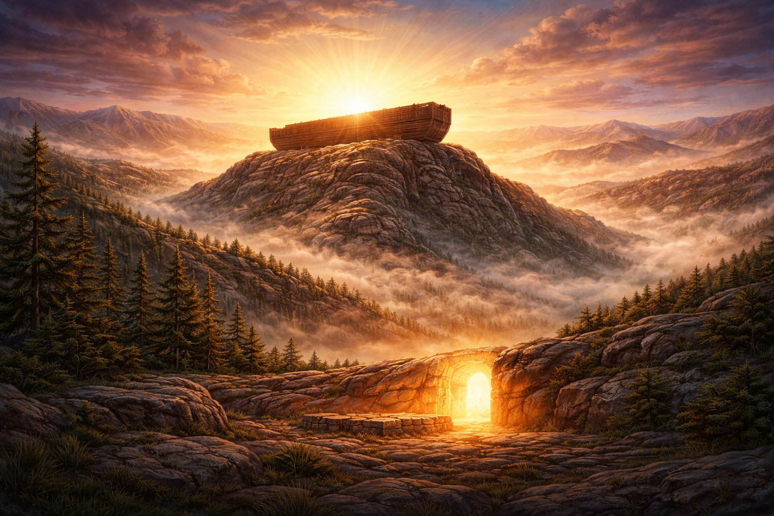Resting on Resurrection – Genesis 8:2-4