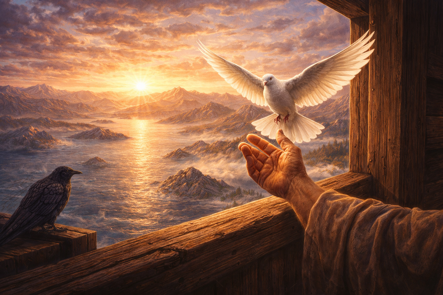 Room for the Dove – Genesis 8:6-9