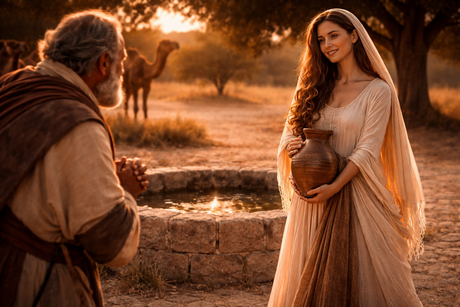 Beautiful in the Eyes of the Artist – Genesis 24:21