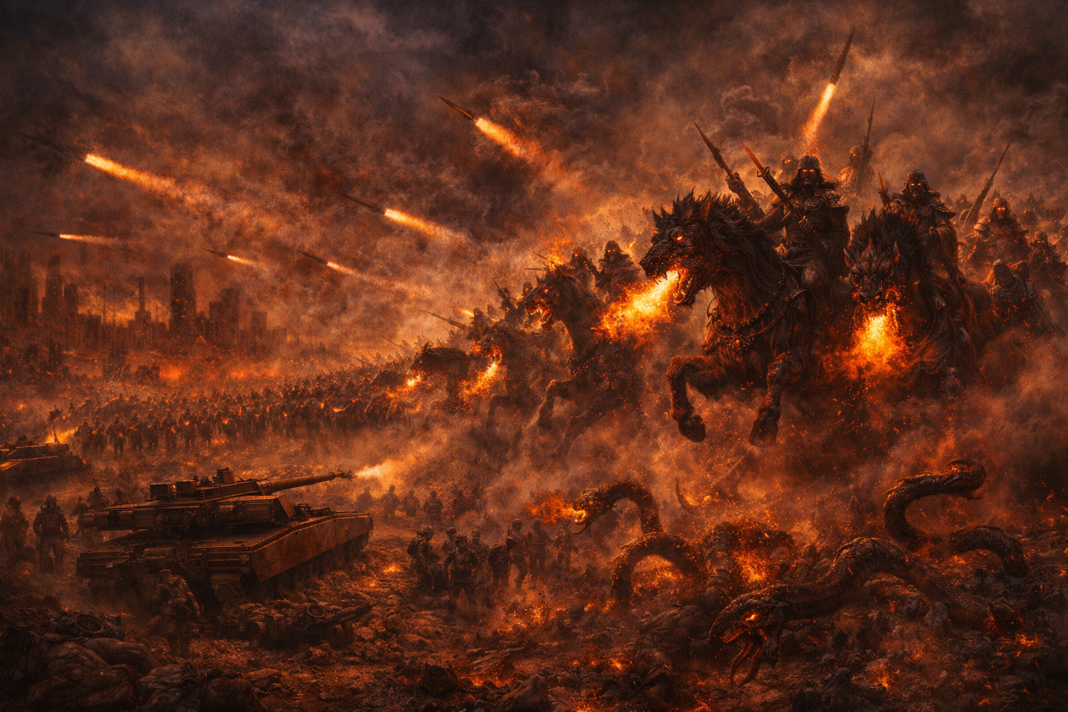 Hell Behind the Marching Army – Revelation 9:16-19