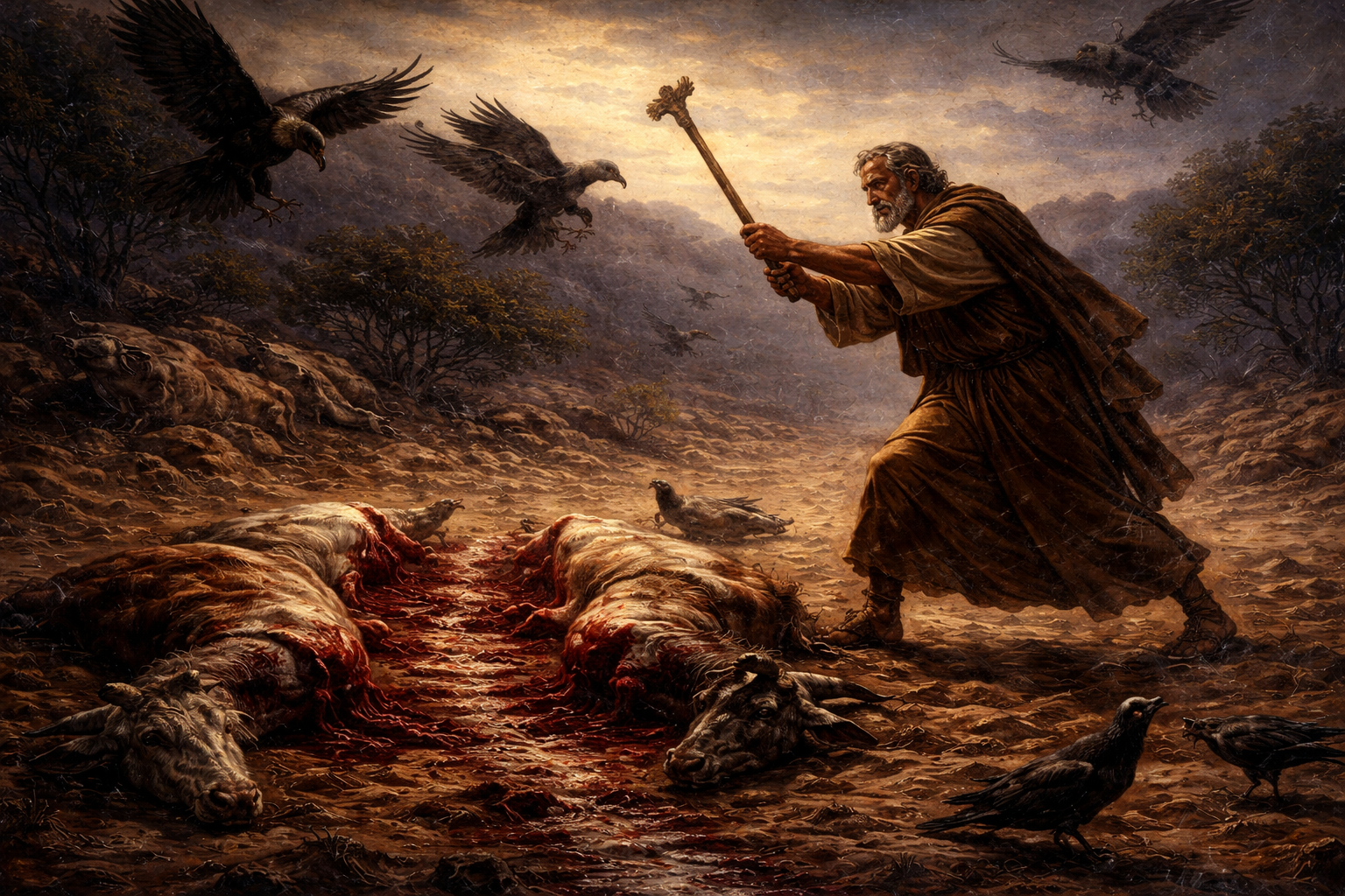 Driving the Birds Away – Genesis 15:11-12