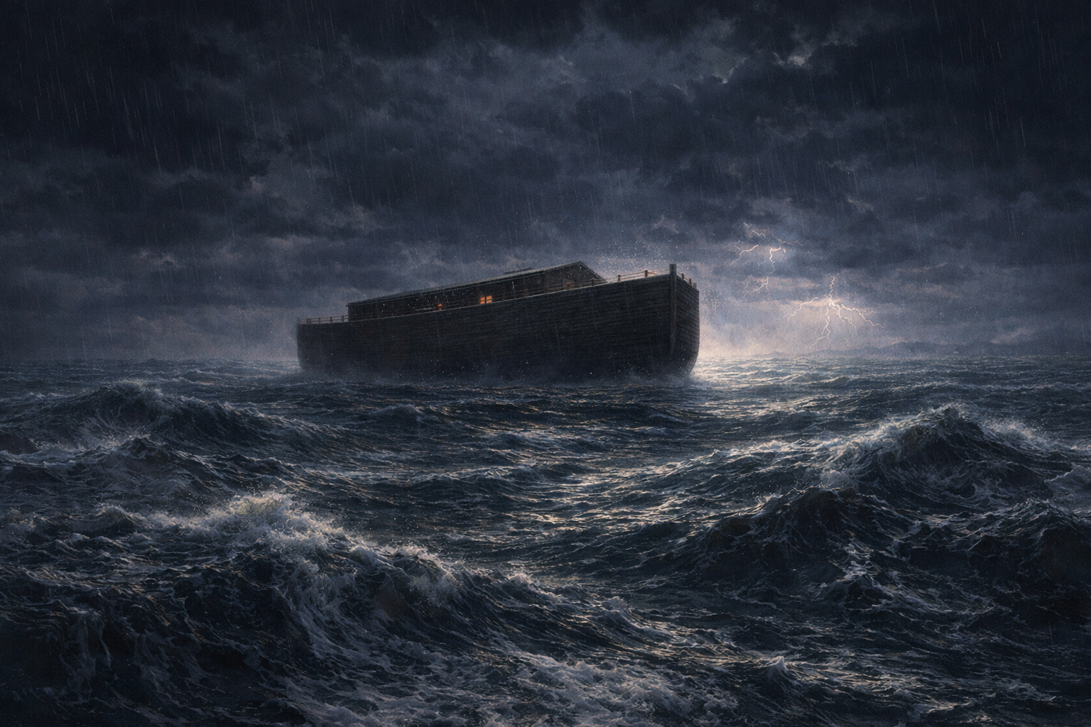 Silence on the Waters – Genesis 7:24