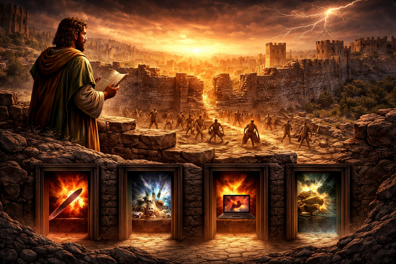 Open Doors and Broken Walls – Revelation 9:21