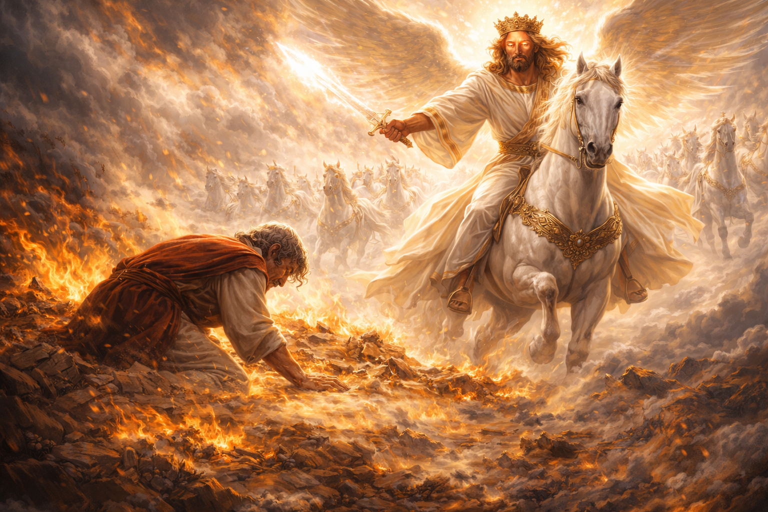 The Eyes That Burn Away the Flesh – Revelation 19:11-12