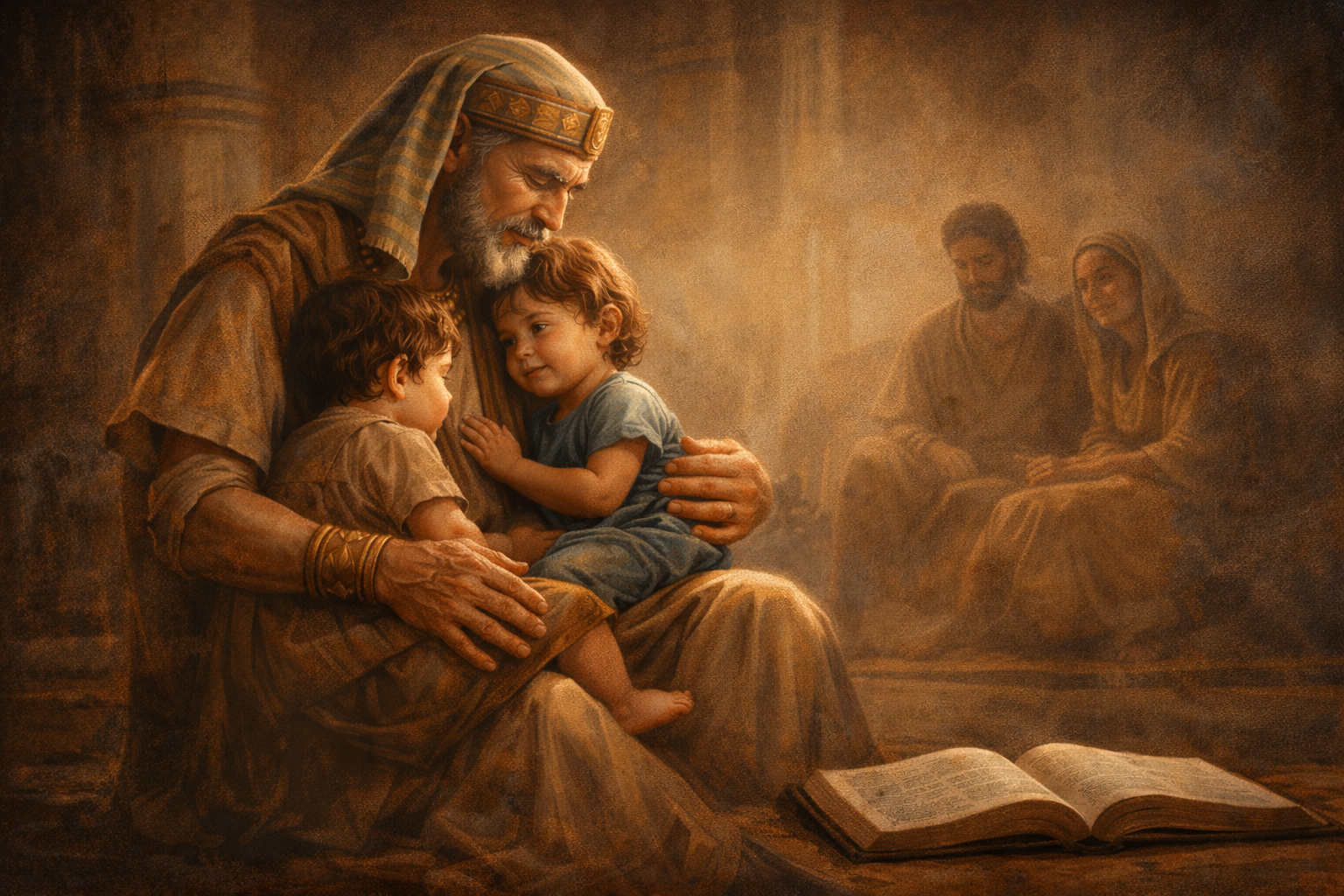 On His Knees at the End – Genesis 50:21-23