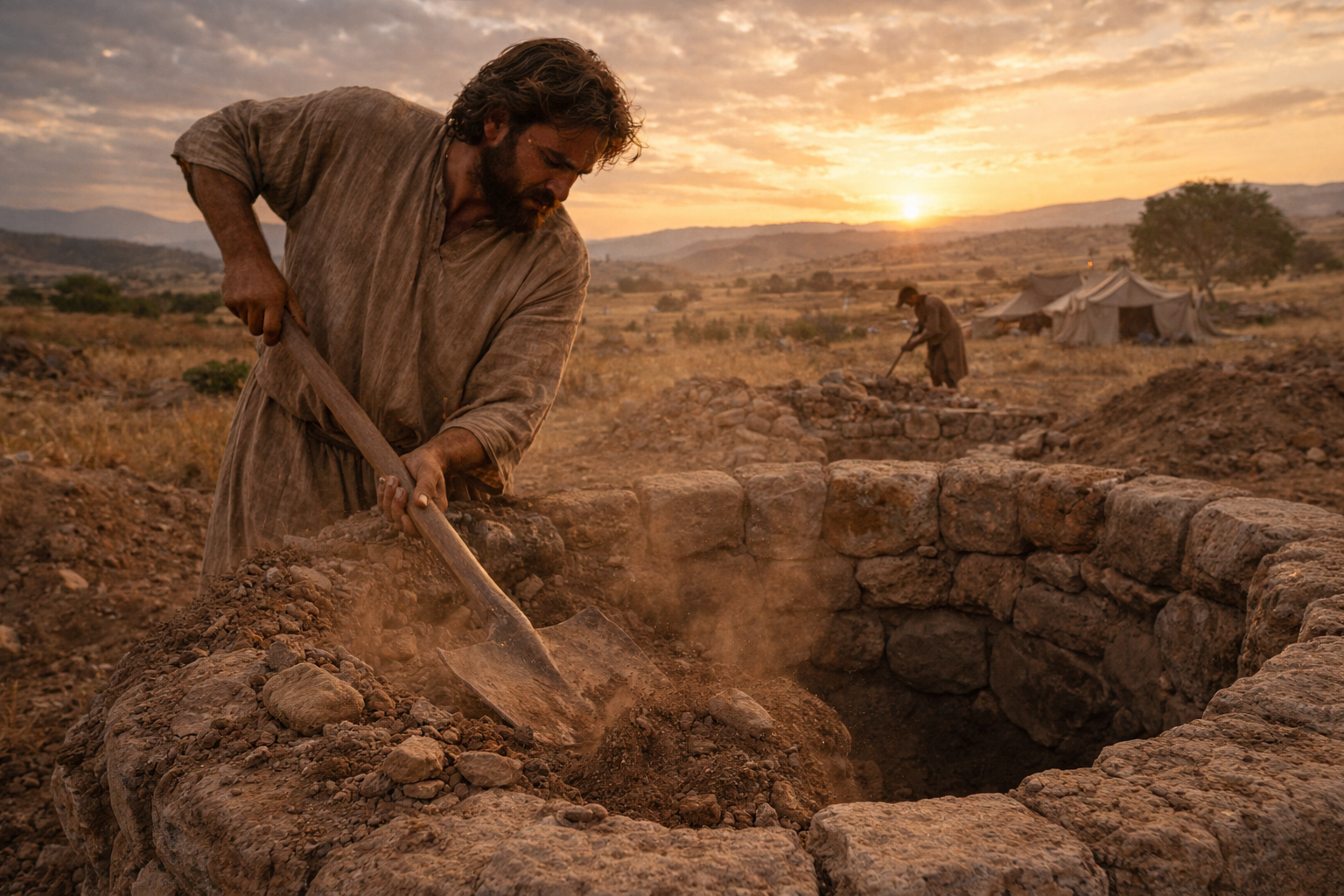 Dig Again – Genesis 26:15-18