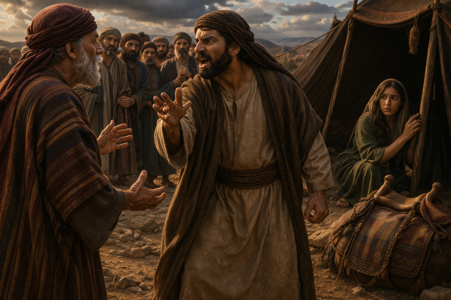 Burning Hot, But Missing the Whole Story – Genesis 31:35-37