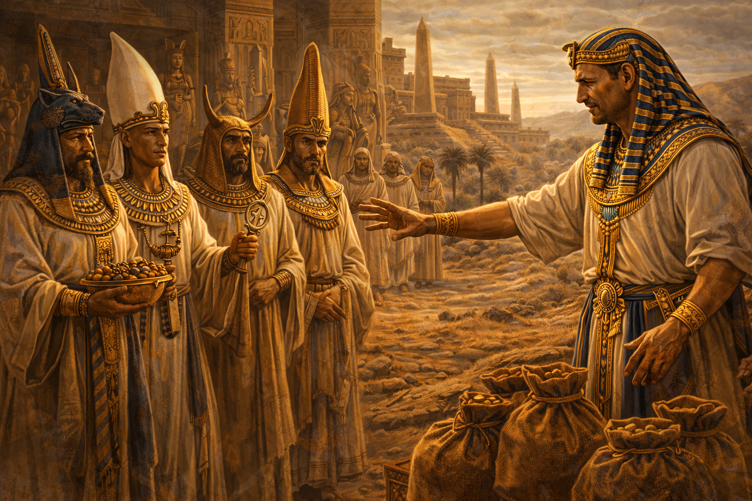 In the Flow of the Throne – Genesis 47:22