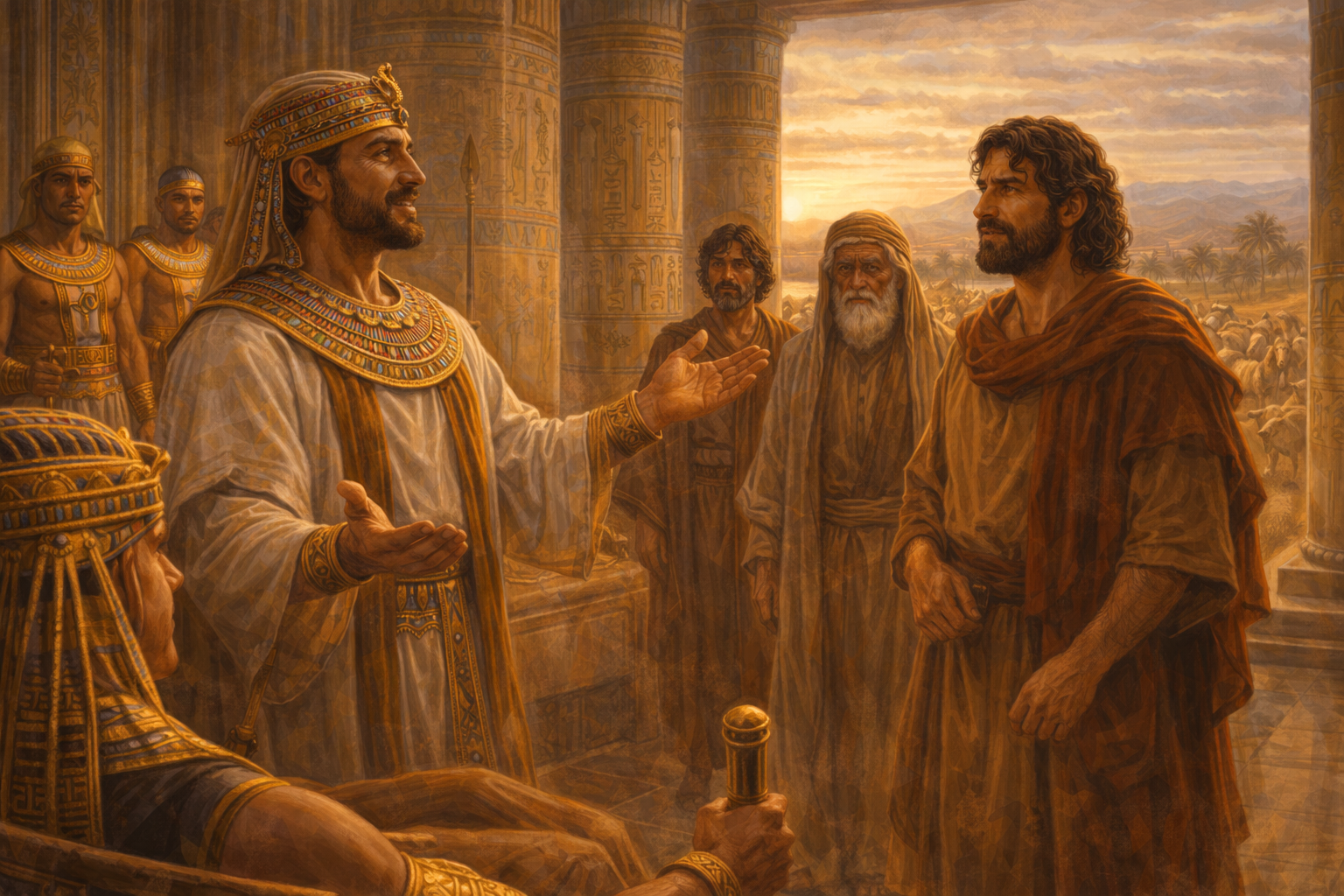 He Went Before Them – Genesis 46:31-32