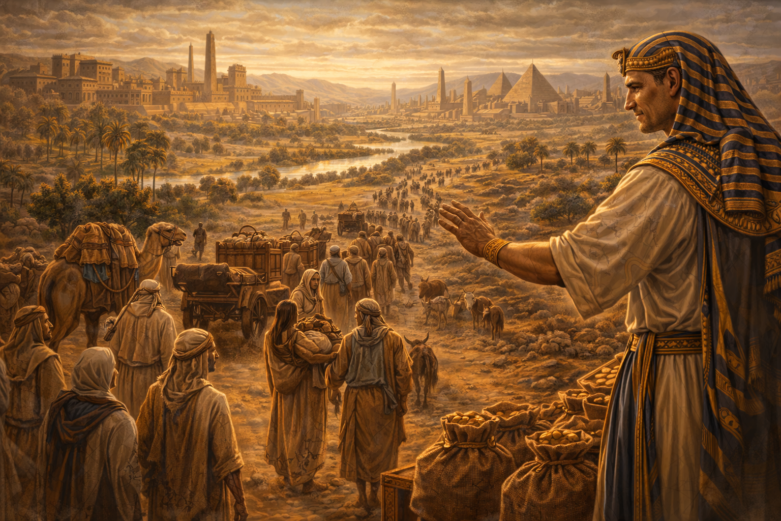 Scattered by Wisdom – Genesis 47:21
