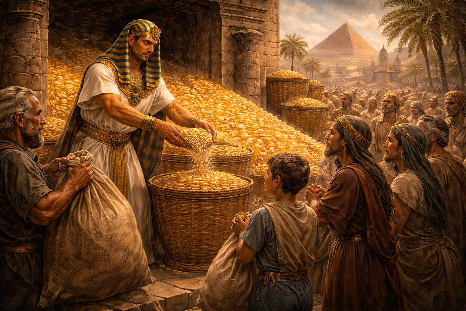 Go to Jesus, the Greater than Joseph – Genesis 41:55