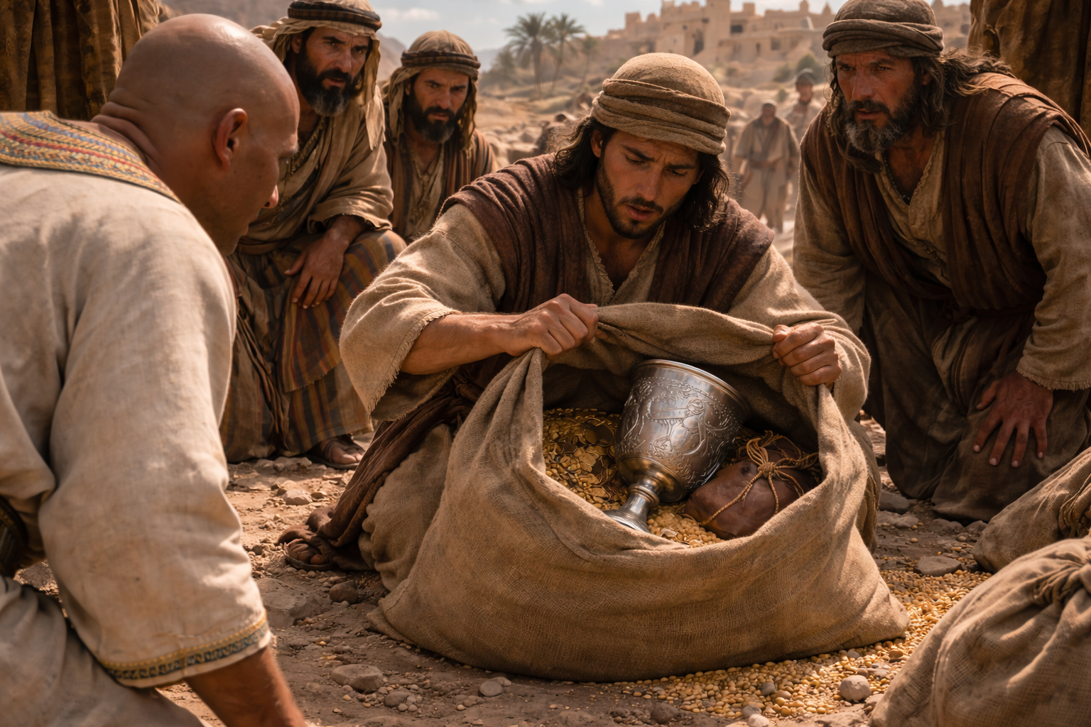 The Cup Found at the End – Genesis 44:9-12