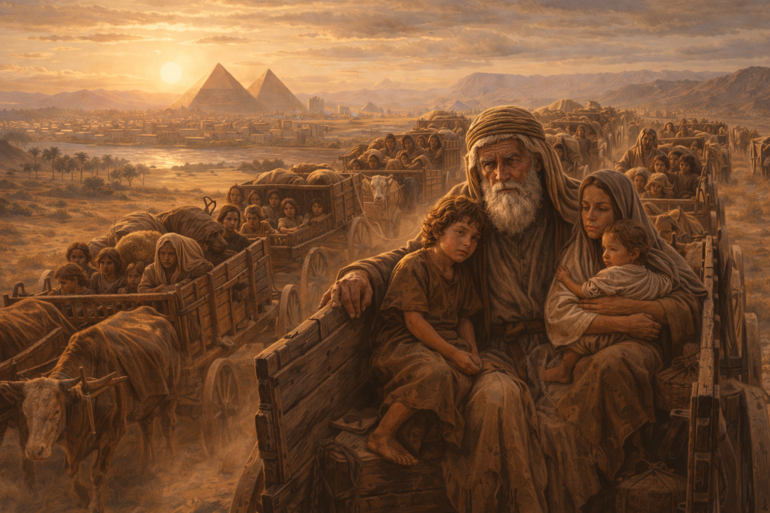 Going Down as Needy Men – Genesis 46:21-26