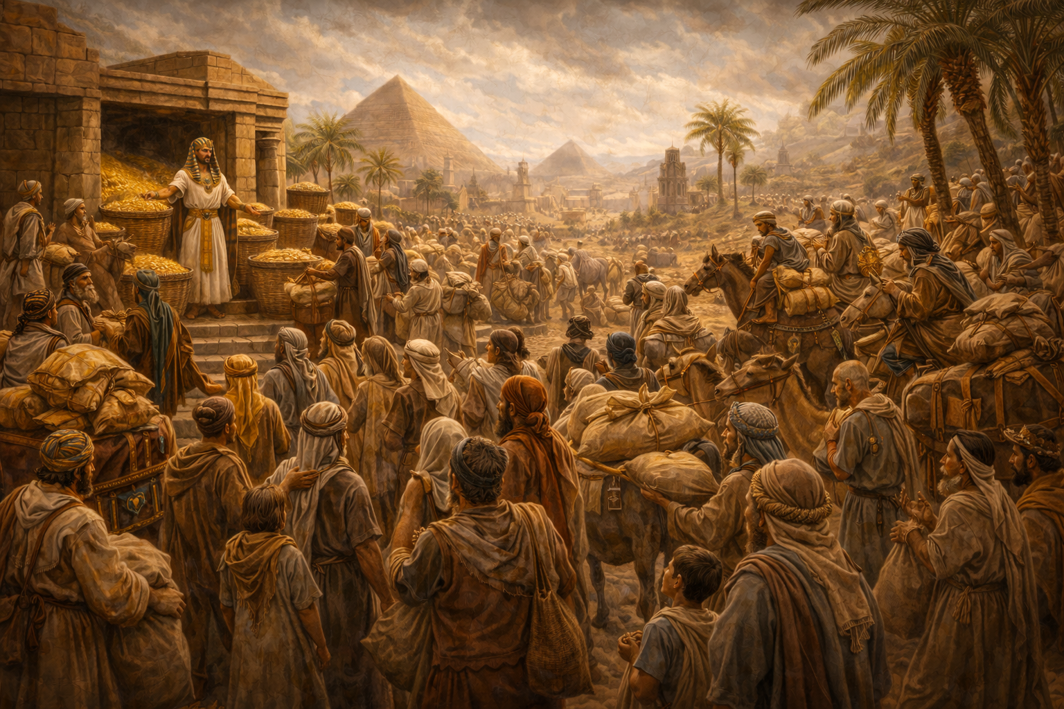 All Countries Came to Joseph – Genesis 41:56-57