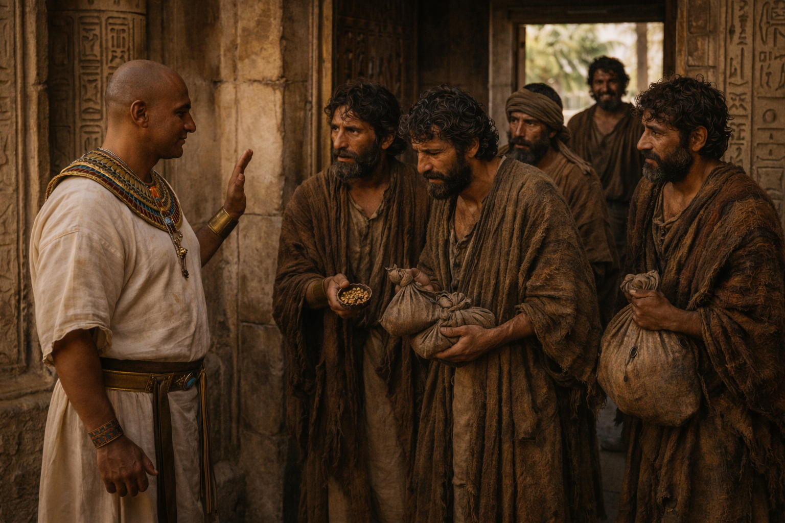 Peace at the Door – Genesis 43:19-23