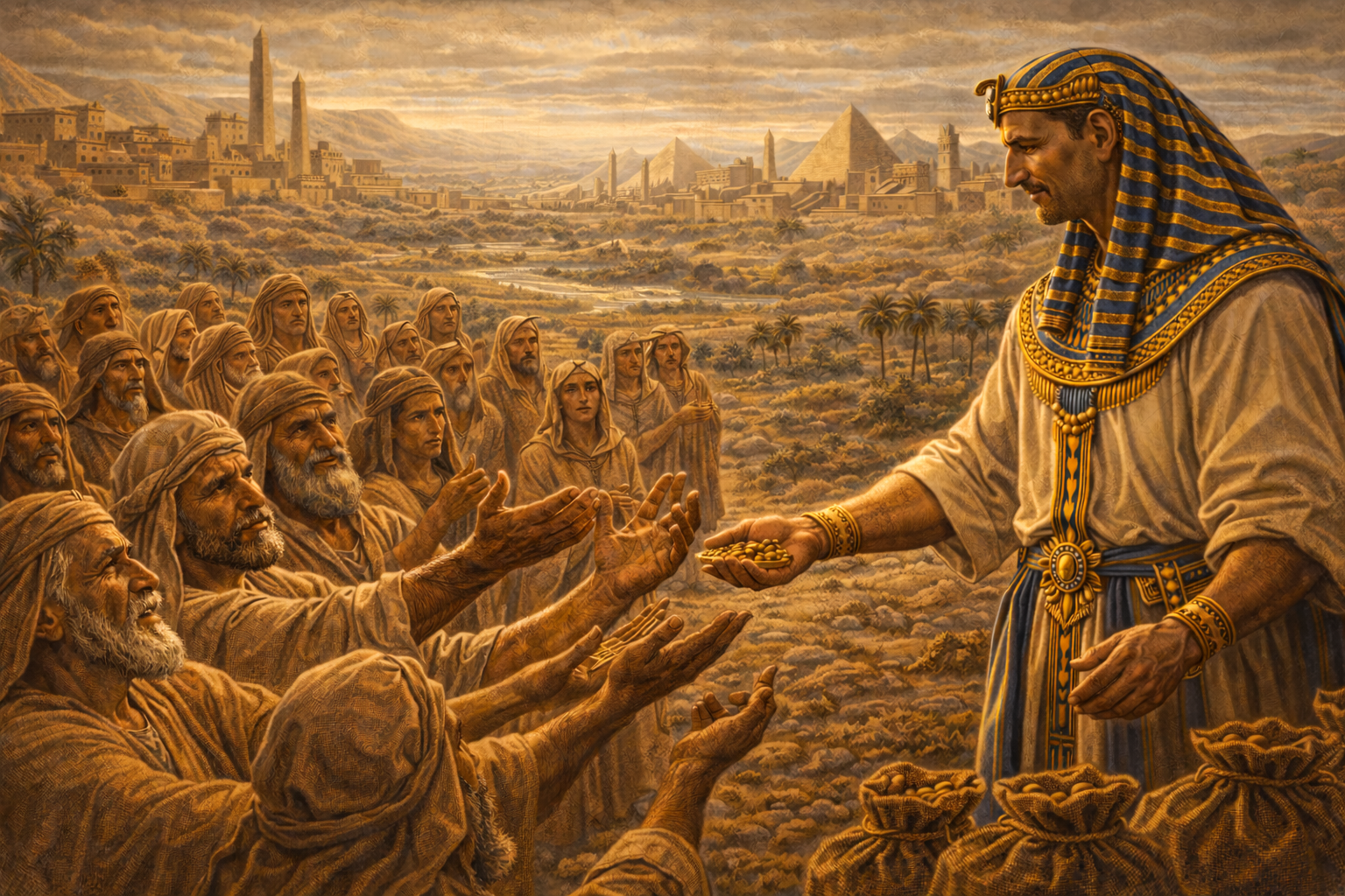 Saved Lives and Glad Hearts – Genesis 47:25-26