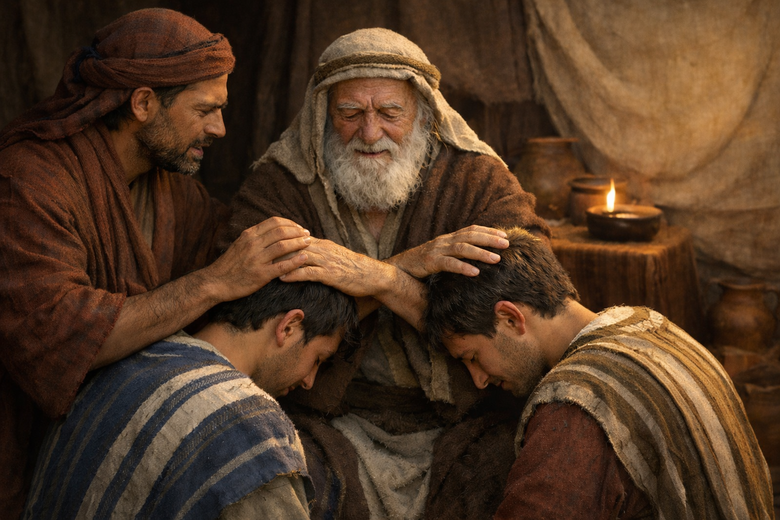 The Crossed Hands of Grace – Genesis 48:14-17
