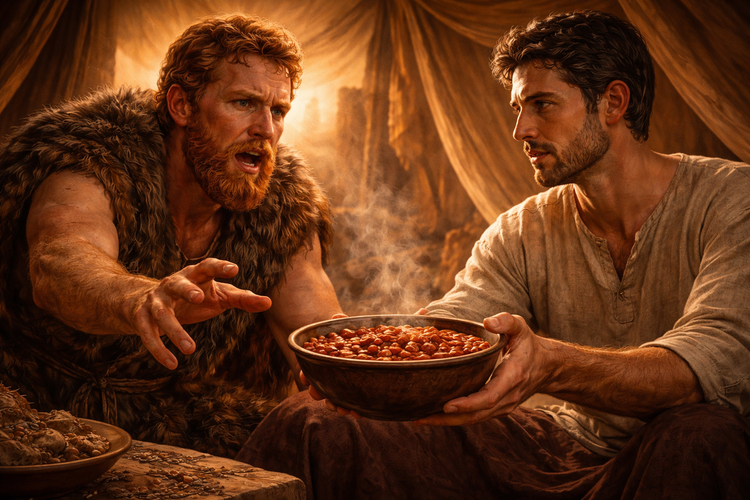 A Bowl for a Birthright – Genesis 25:29-30